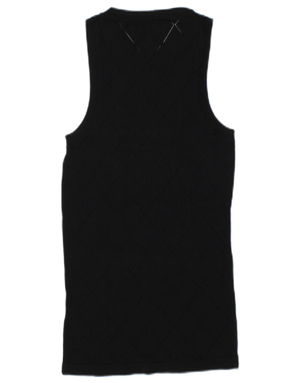 Zara Γυναικείο Γιλέκο Τοπ UK 12 Medium Black