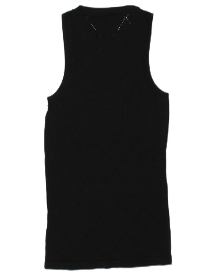 Zara Γυναικείο Γιλέκο Τοπ UK 12 Medium Black