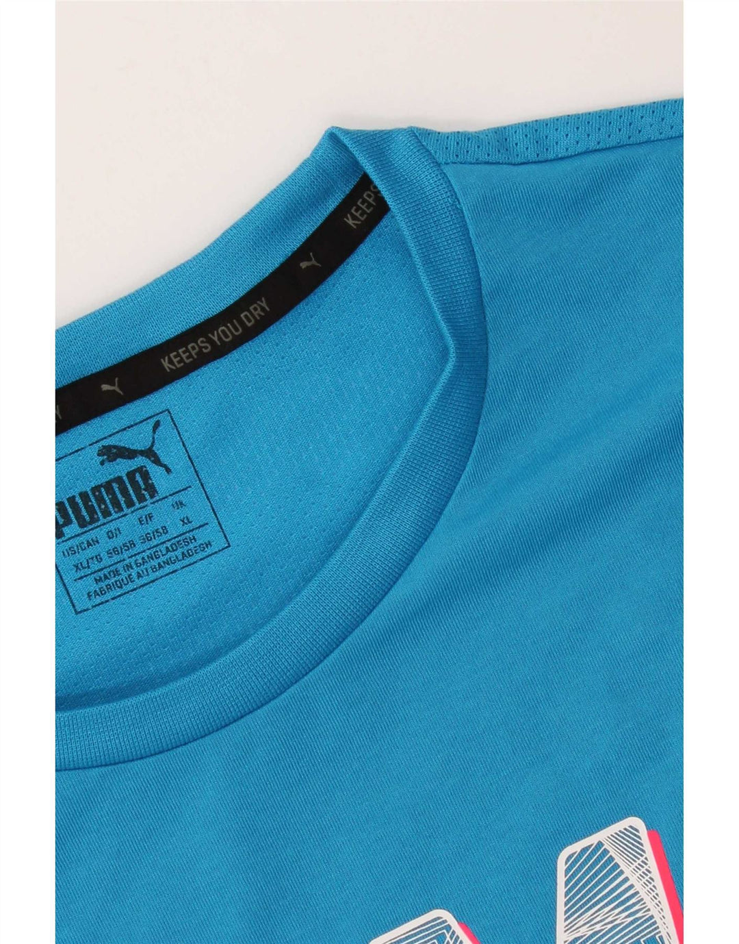 Ανδρικό γραφικό T-Shirt Puma Top XL Blue
