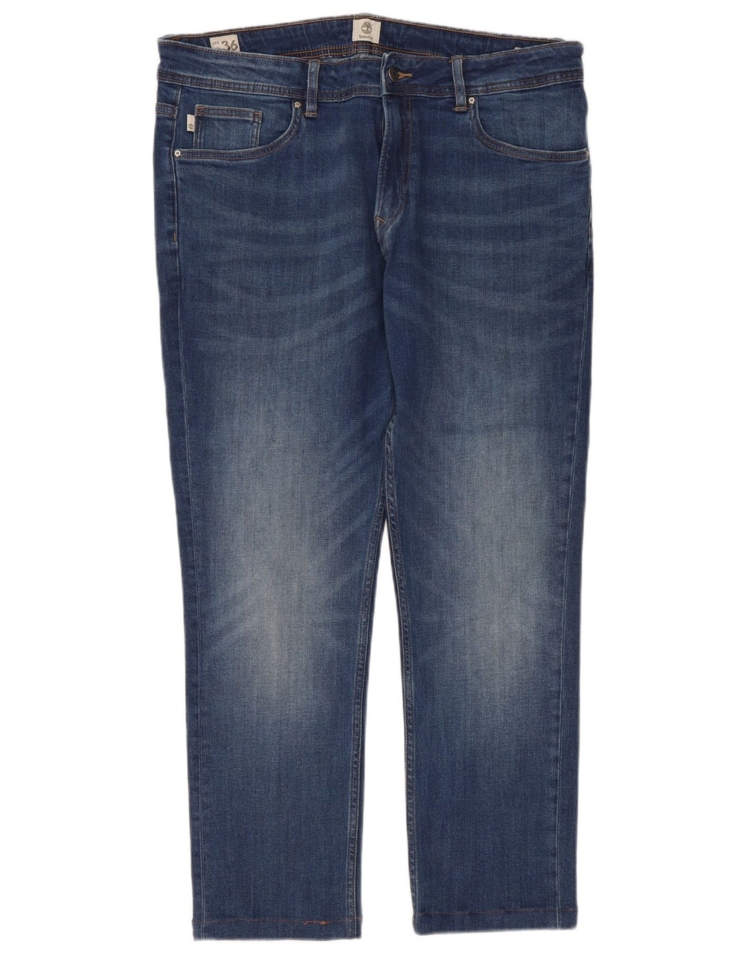Timberland Γυναικείο ίσιο τζιν W36 L29 Μπλε βαμβακερό