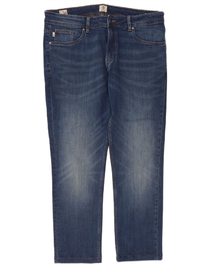 Timberland Γυναικείο ίσιο τζιν W36 L29 Μπλε βαμβακερό