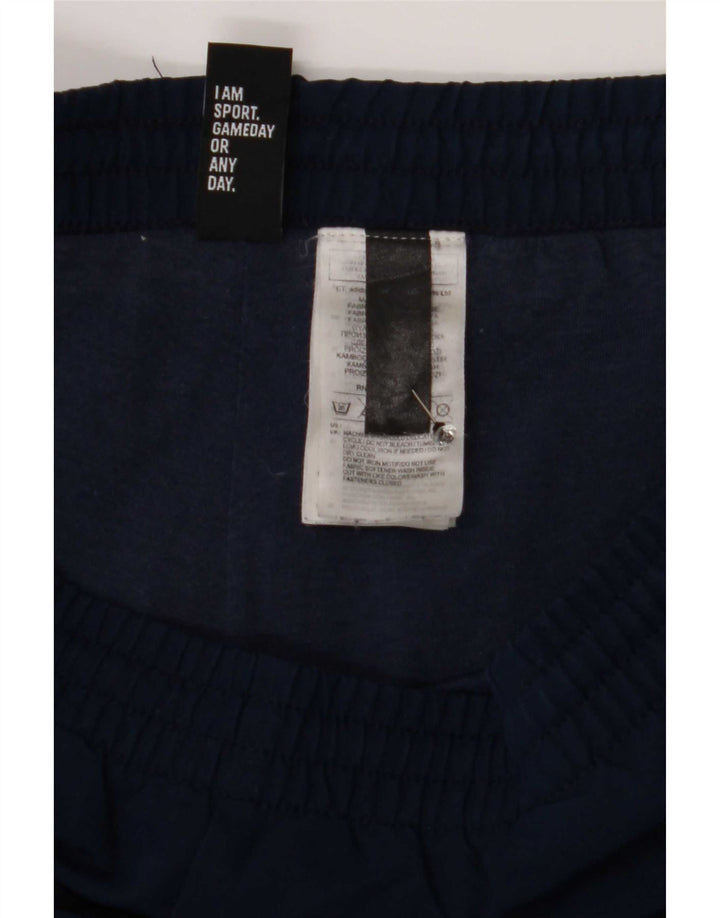 Ανδρική αθλητική φόρμα Adidas Παντελόνι μεγάλο μπλε ναυτικό πολυεστέρα