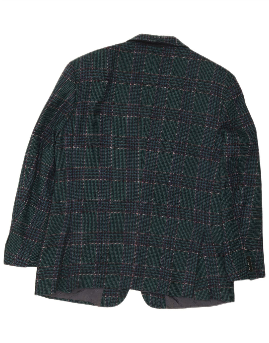 Vintage Ανδρικό σακάκι με 2 κουμπιά σακάκι IT 52 XL Navy Blue Houndstooth