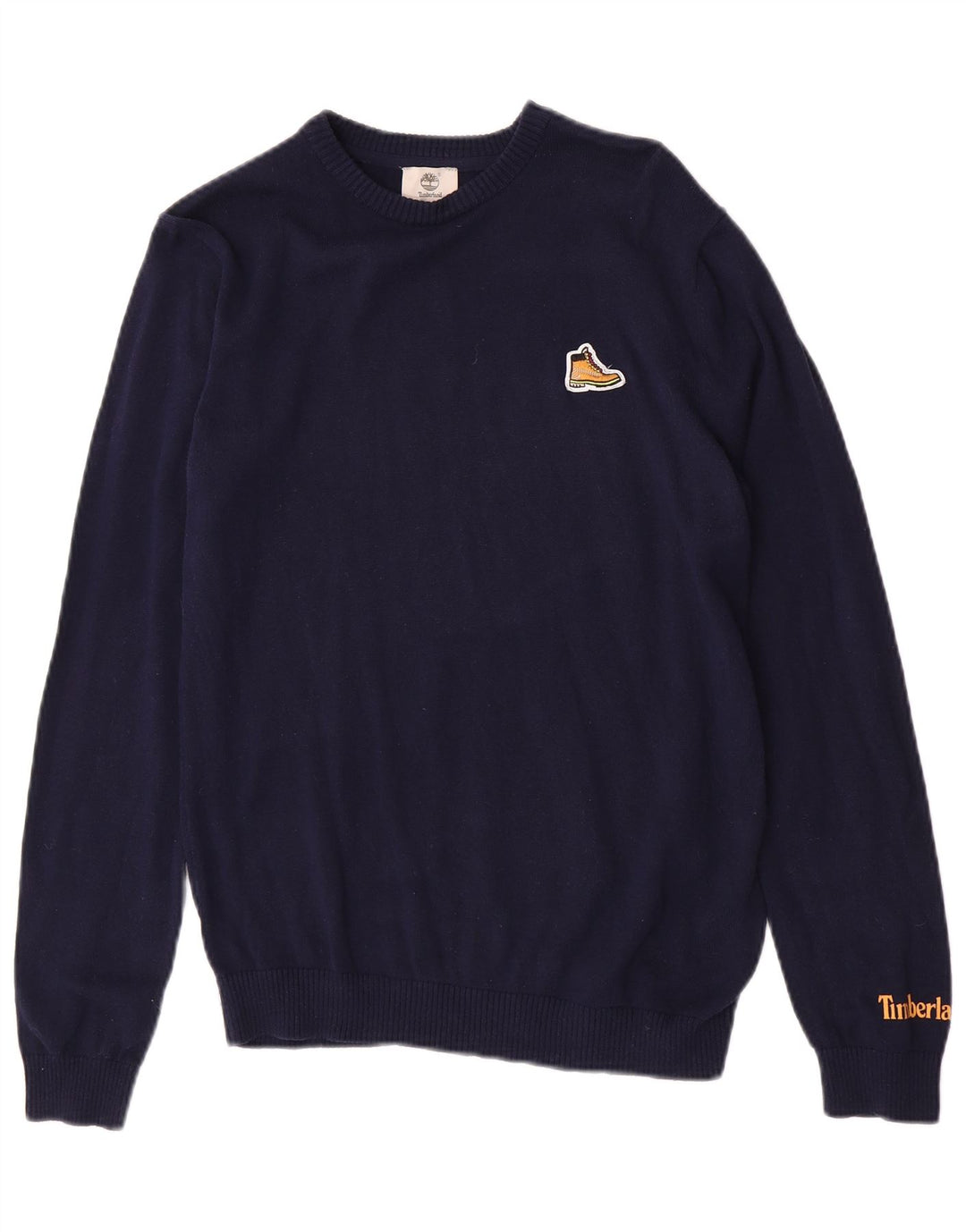 Πουλόβερ Timberland Boys Crew Neck Jumper 15-16 Years Medium Navy Blue
