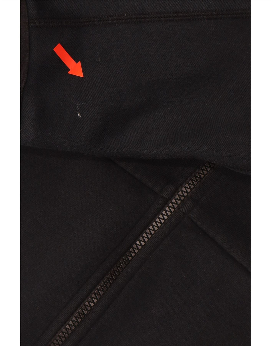 Ανδρικό πουλόβερ NIKE με φερμουάρ, μεσαίο μαύρο βαμβακερό