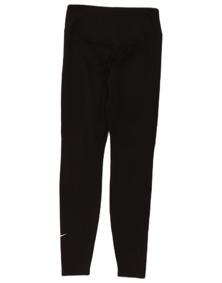 Γυναικείο κολάν Nike Dri Fit UK 14 Μεσαίο μαύρο πολυεστέρα