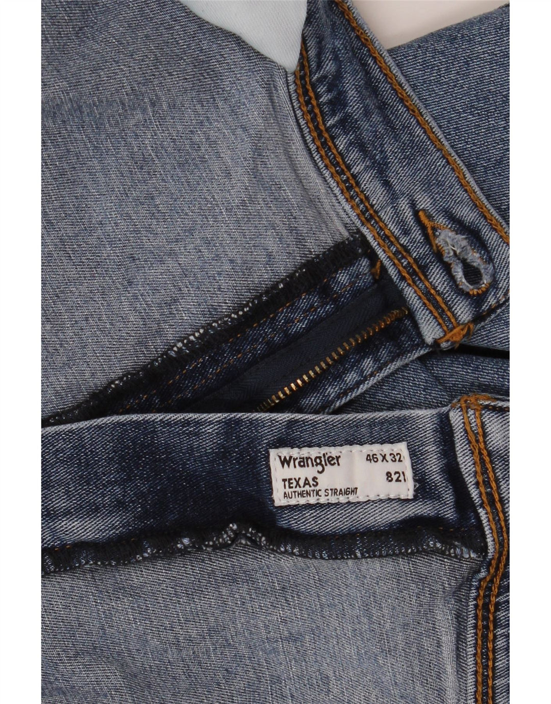 WRANGLER Ανδρικό Texas Straight Jeans W46 L32 Blue