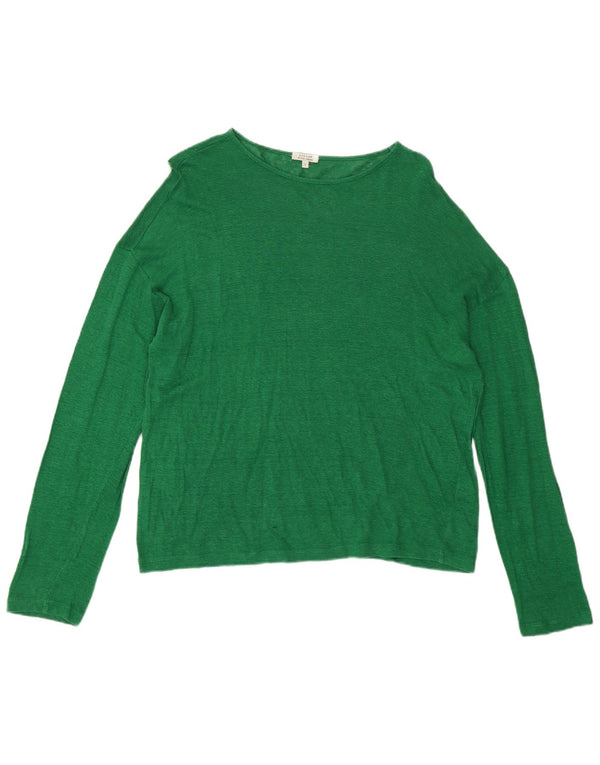 Γυναικείο Jigsaw Oversized Top μακρυμάνικο UK 10 Small Green