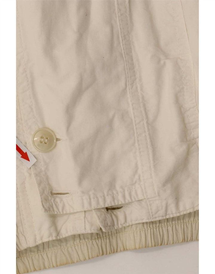 Vintage Ανδρικό Bomber Jacket UK 36 Small White