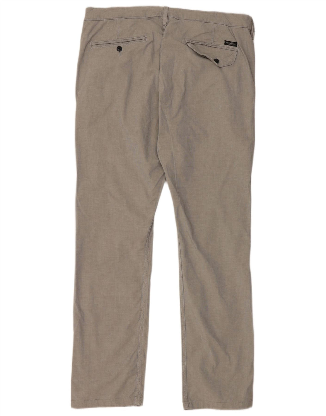 Ανδρικό παντελόνι Chino LEE Slim W36 L32 Γκρι βαμβακερό