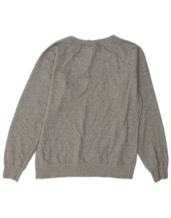Champion Γυναικείο Γραφικό Φούτερ Jumper UK 10 Small Grey Cotton
