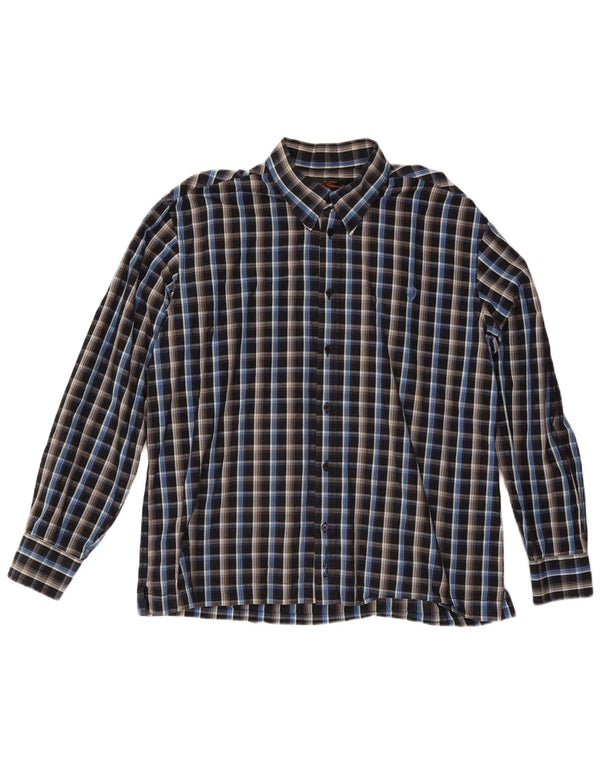 Ανδρικό πουκάμισο Ben Sherman 2XL Black Check Cotton