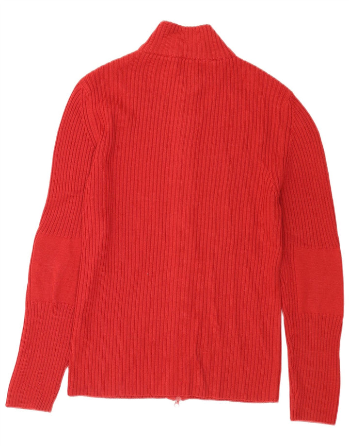 Ανδρικό πουλόβερ Rifle Cardigan Μεγάλο Κόκκινο Μαλλί Merino