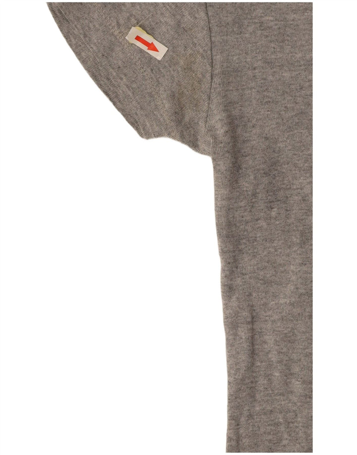 LEE Γυναικείο T-Shirt Top UK 10 Small Grey