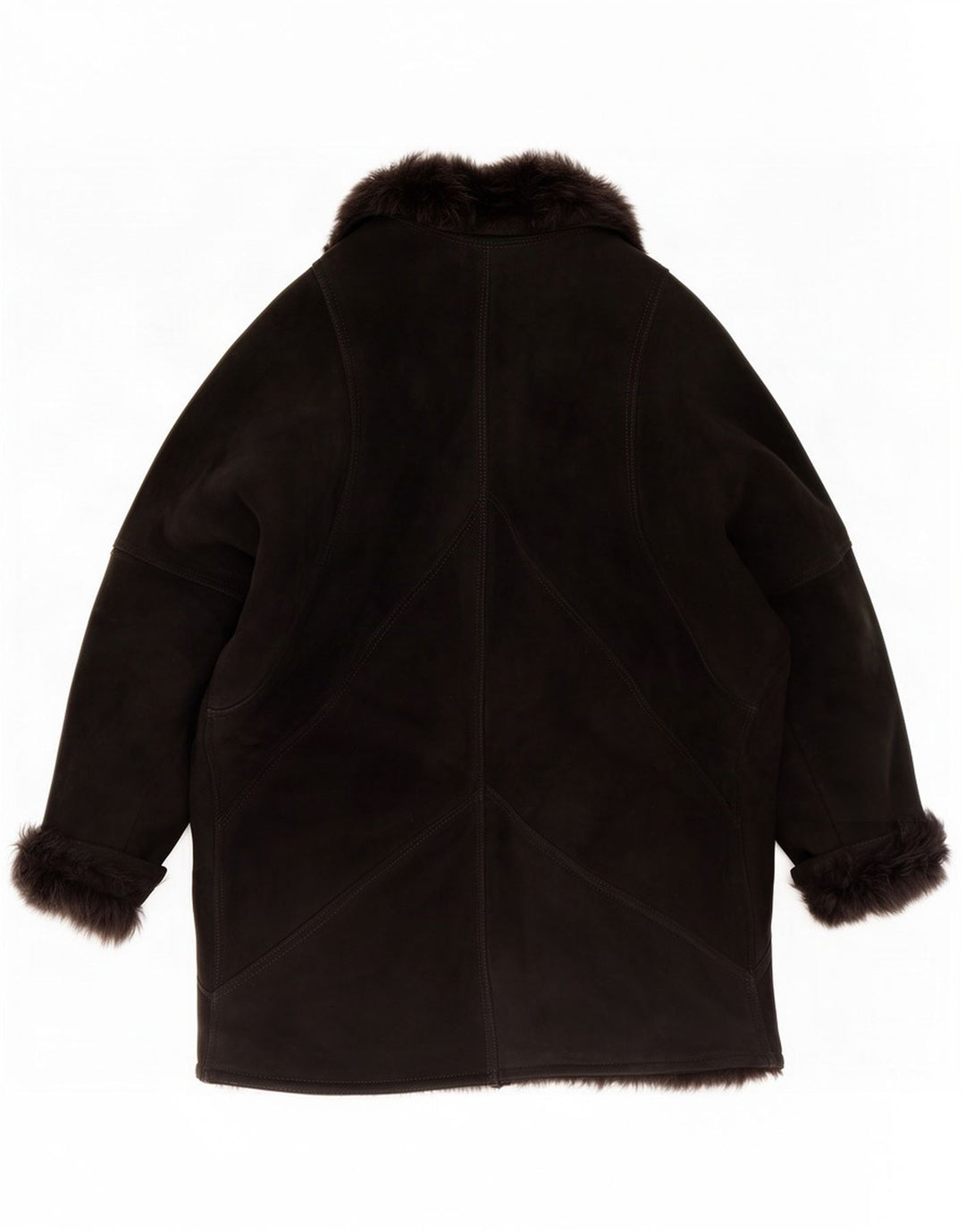 Vintage Γυναικείο Shearling Jacket IT 48 XL Black
