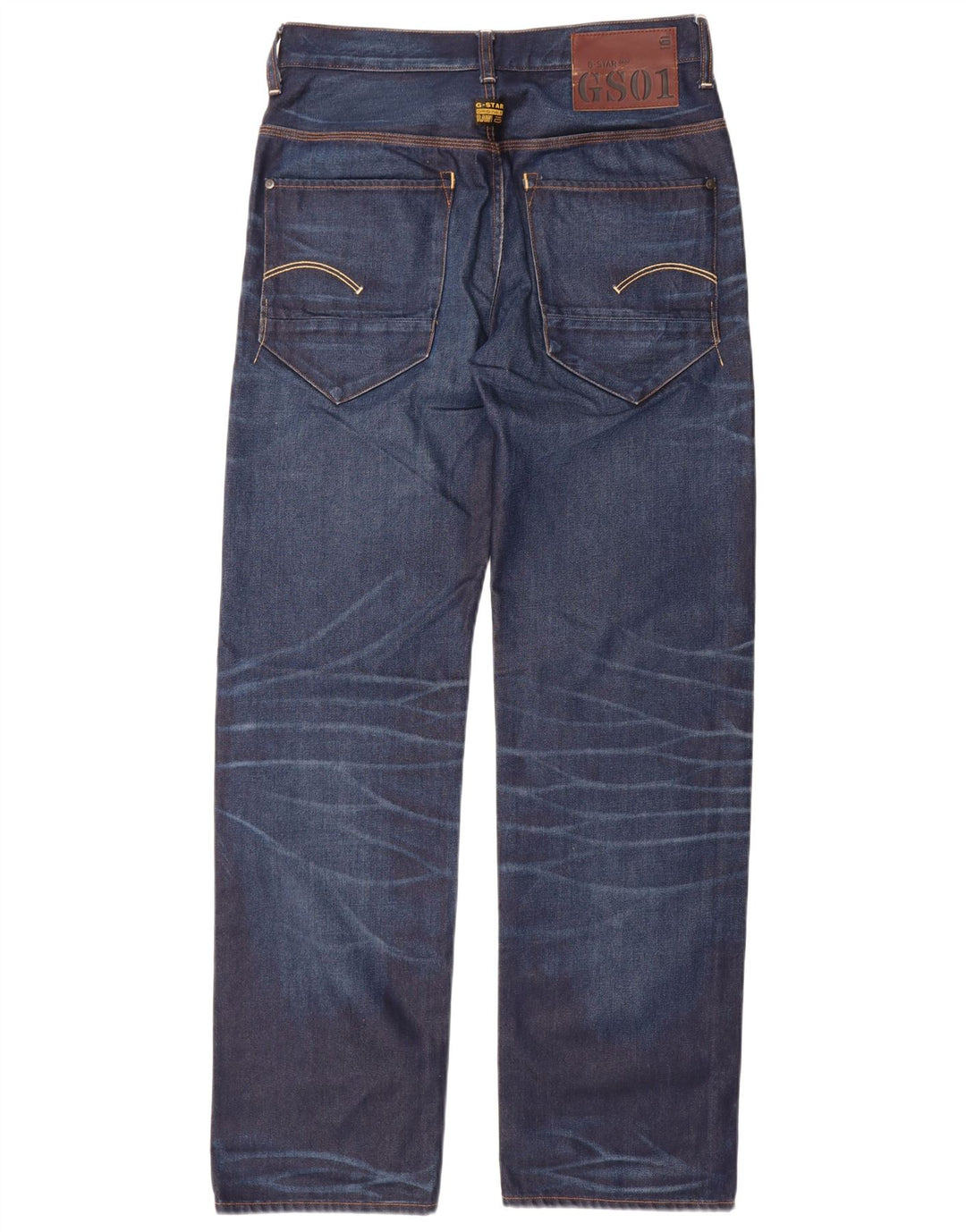 Ανδρικό τζιν ίσιο G-STAR W31 L34 Navy Blue Cotton