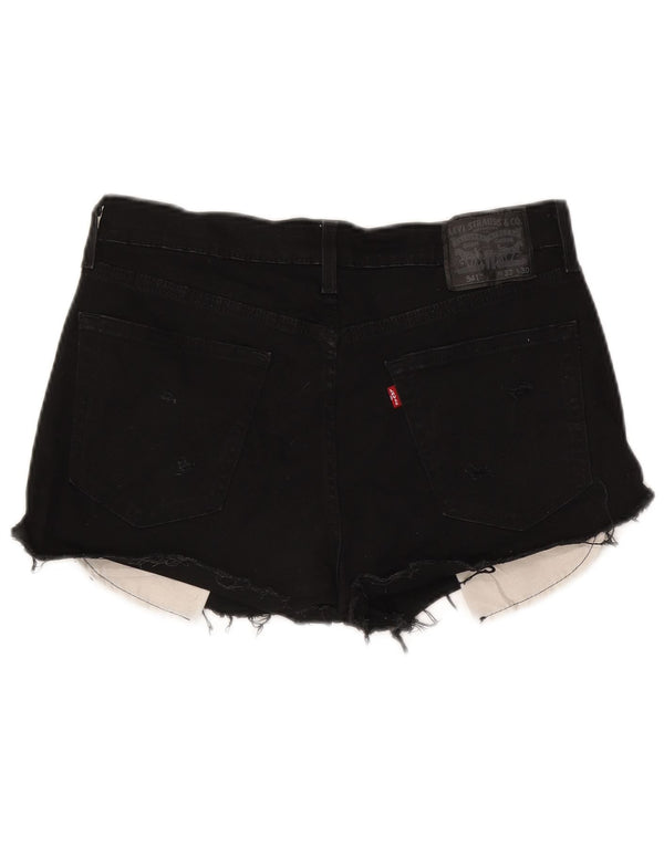 Γυναικείο Σορτς Levi's 541 Τζιν W32 μεγάλο μαύρο βαμβακερό