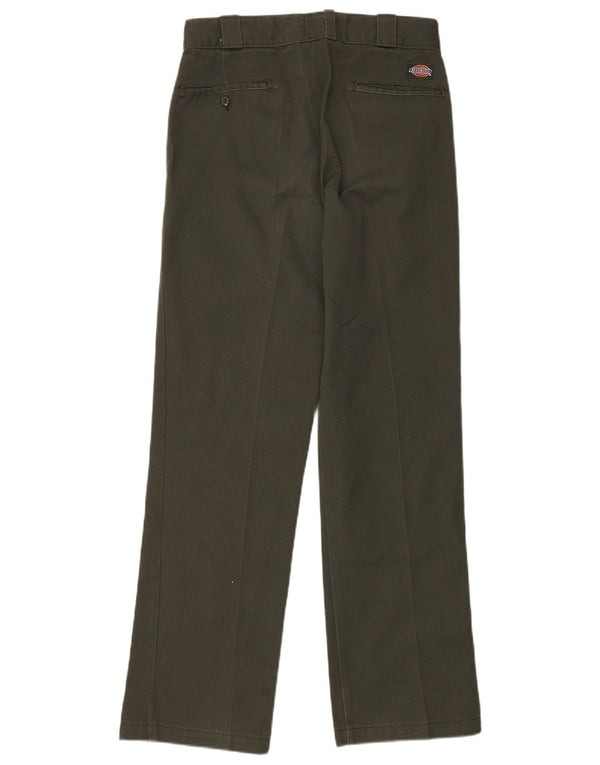 DICKIES Ανδρικό ίσιο παντελόνι Chino W29 L32 Χακί Πολυεστέρας
