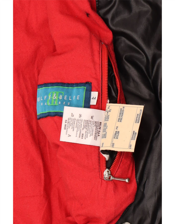 Belfe & Belfe Γυναικείο Καπιτονέ Μπουφάν Oversized με Κουκούλα IT 44 Μεσαίο Μαύρο