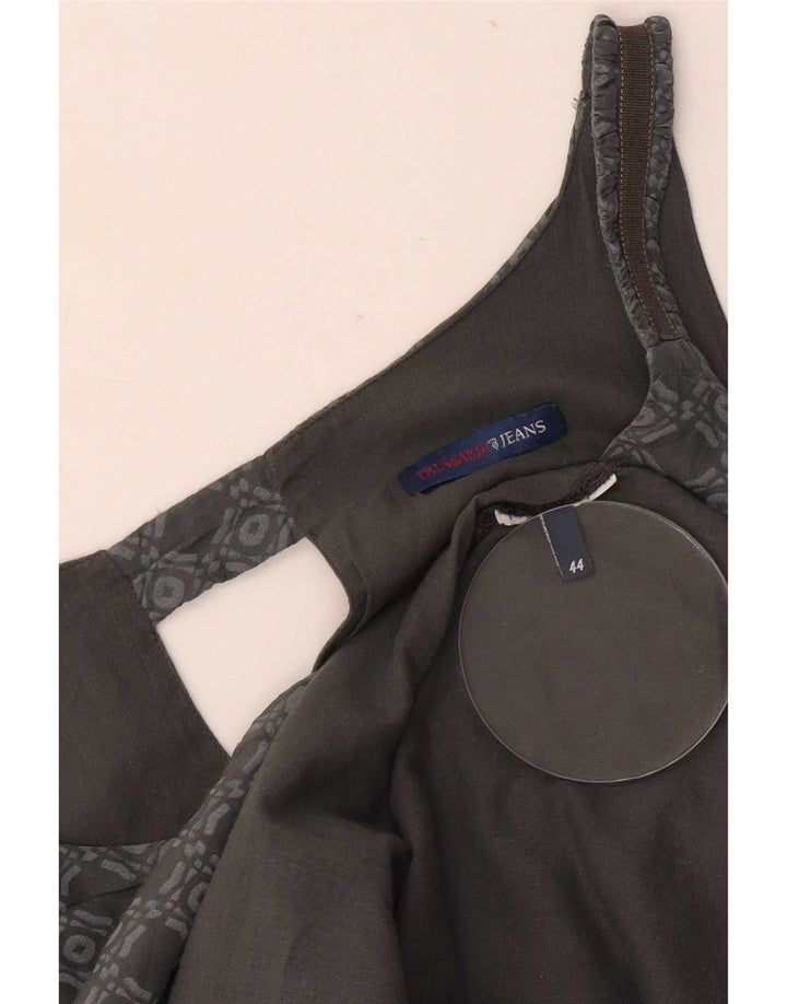 Trussardi Jeans Γυναικείο Sundress IT 44 Medium Grey Geometric