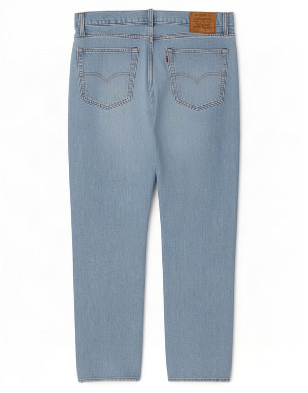 Levi's Mens 502 Distressed Tapered Jeans W36 L28 Blue Cotton