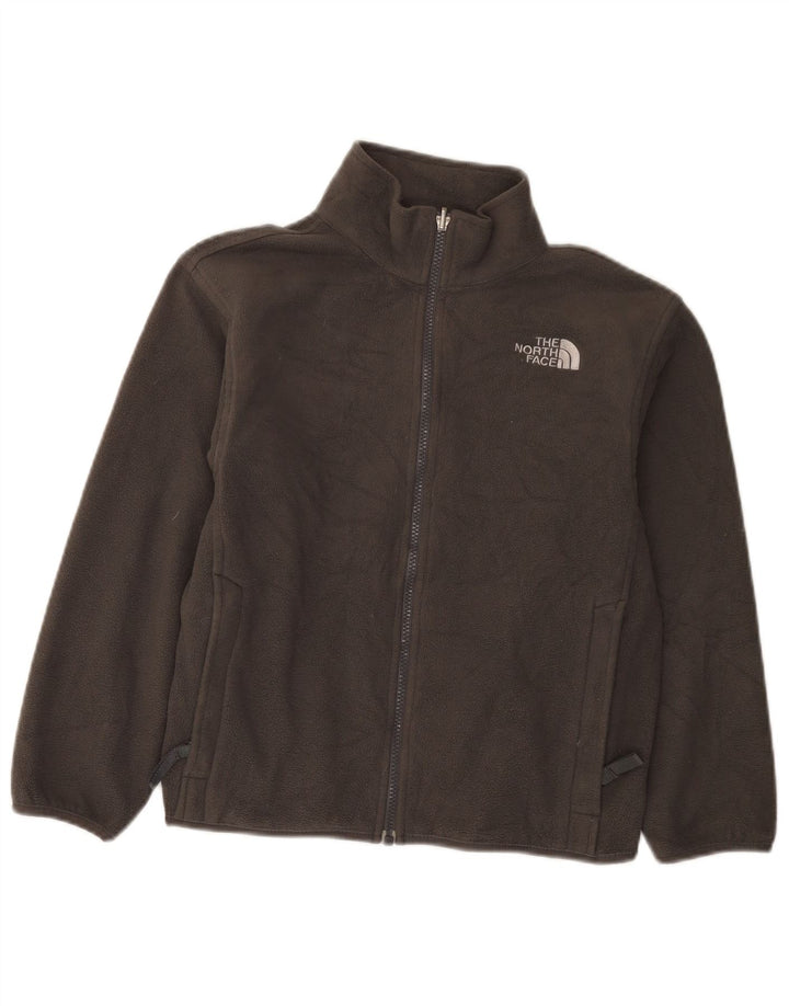 The North Face Boys Fleece Jacket 9-10 Years Medium Grey Polyester
