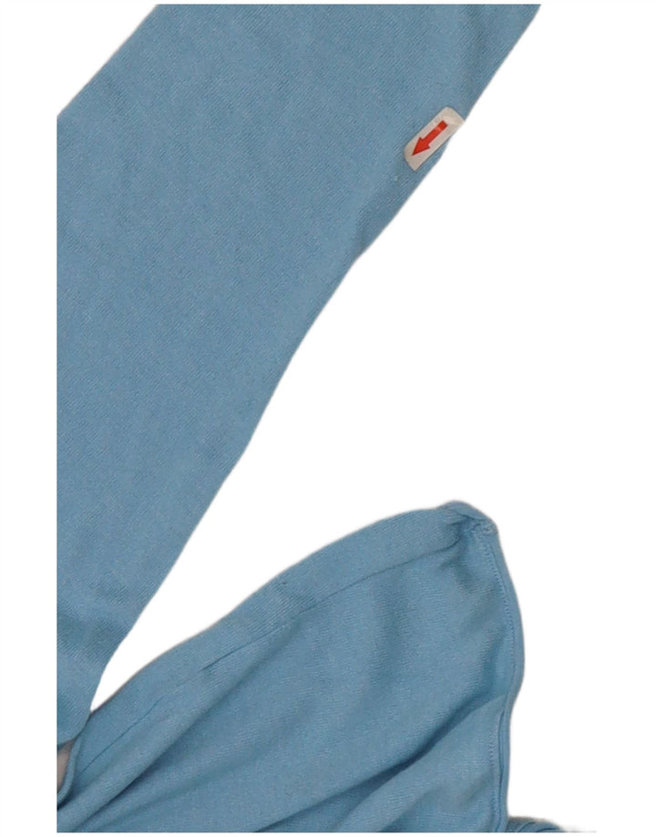Ανδρικό πουλόβερ Zara Crew Neck Jumper Large Blue