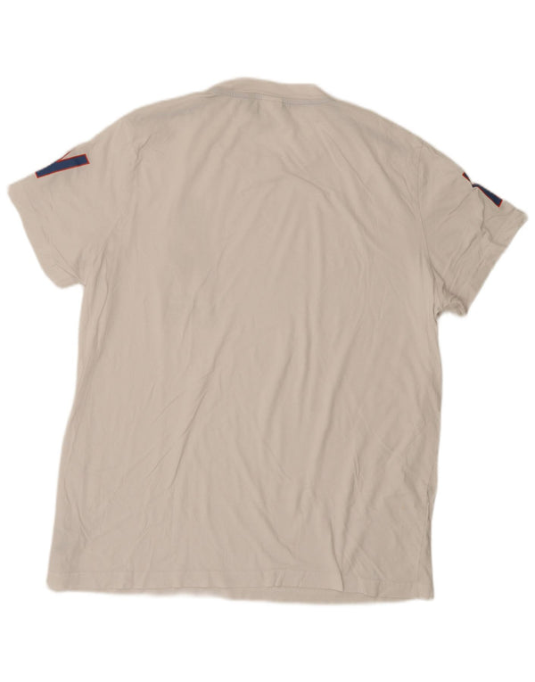 Ανδρικό γραφικό T-Shirt G-Star Top 2XL Λευκό βαμβακερό