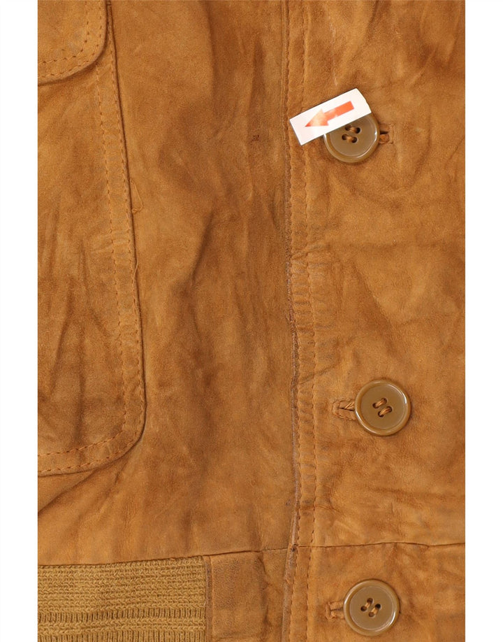 Ανδρικό τζάκετ Conbipel Suede Μέγεθος 58 2XL Δερμάτινο Μπεζ