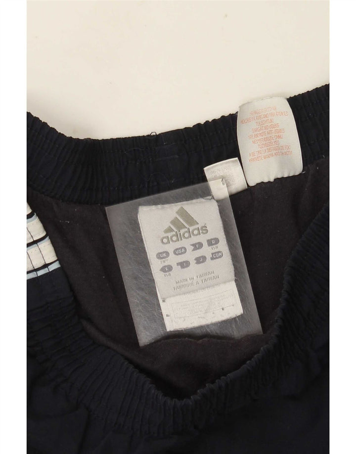 Ανδρική αθλητική φόρμα Adidas Παντελόνι μεσαίου μπλε ναυτικού πολυεστέρα