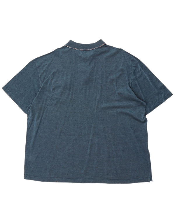 Missoni Sport Ανδρικό Πόλο Μπλουζάκι 2XL Μπλε βαμβακερό