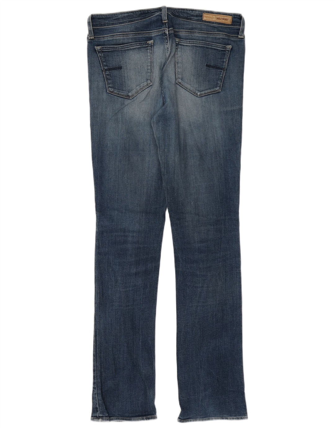 Meltin' Pot Γυναικείο Slim Jeans W28 L34 Μπλε βαμβακερό