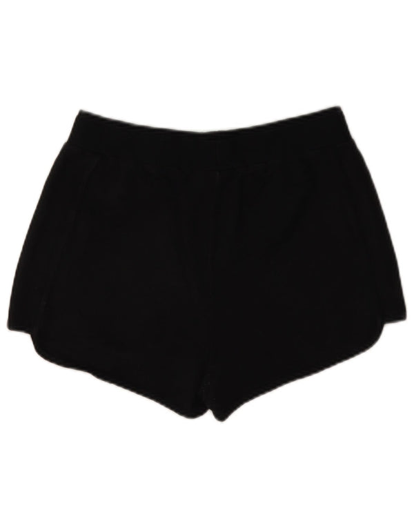 Fila Womens Sport Shorts UK 4 XS Black Cotton