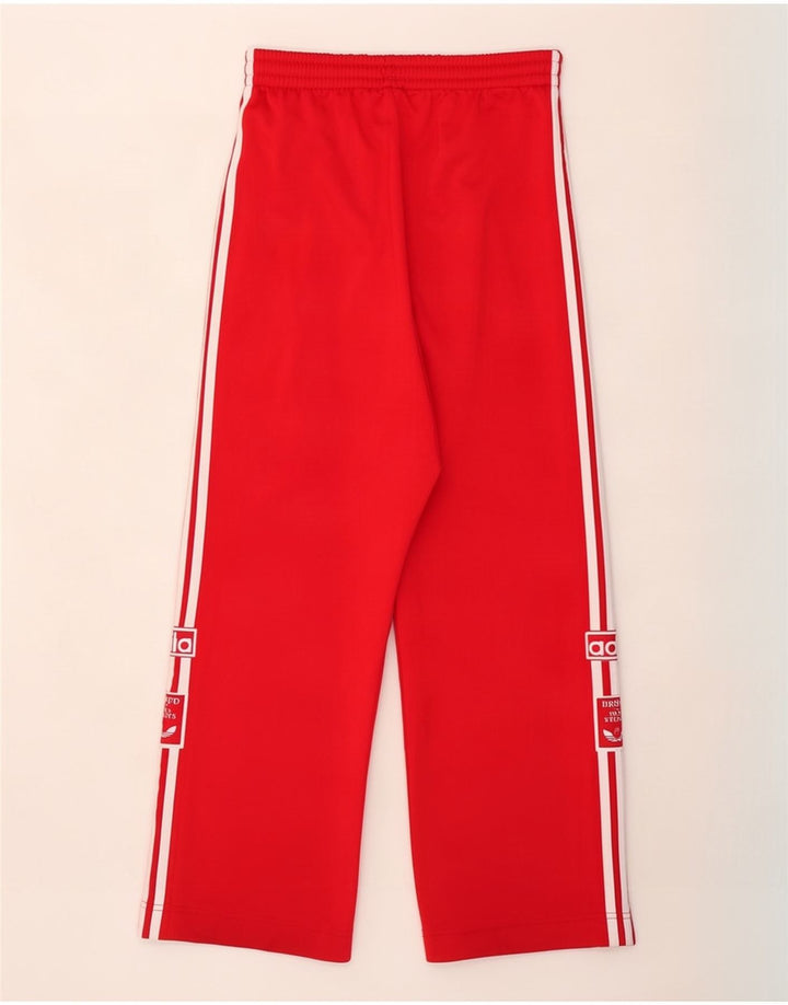 Adidas Ανδρικά γραφικά αθλητικά παντελόνια μεσαίου κόκκινου πολυεστέρα