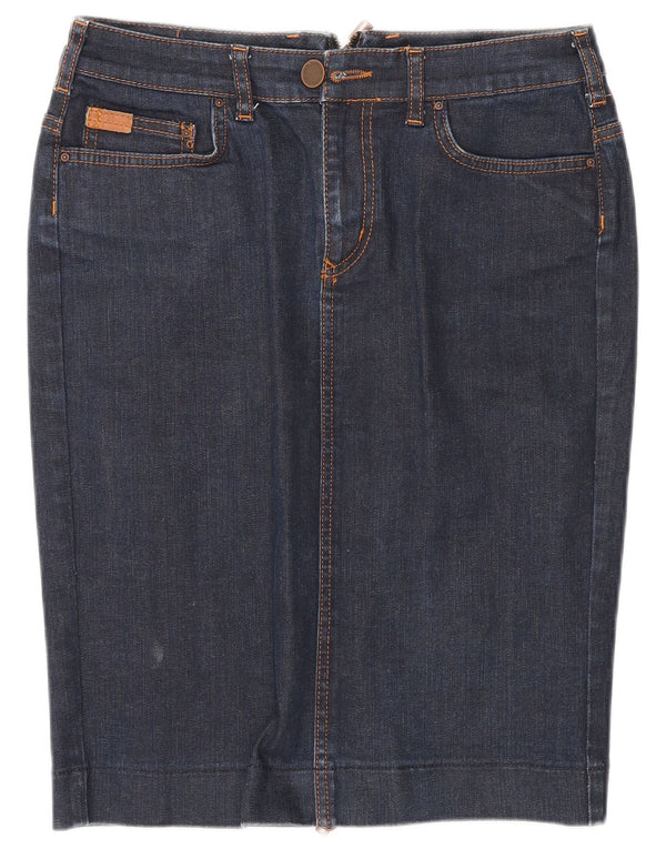 Zara Γυναικεία Τζιν Φούστα EU 40 Medium W30 Navy Blue