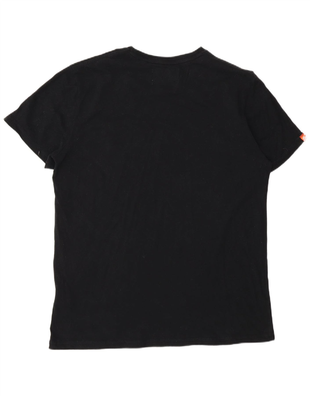 Superdry Ανδρικό T-Shirt Top 3XL Μαύρο βαμβακερό