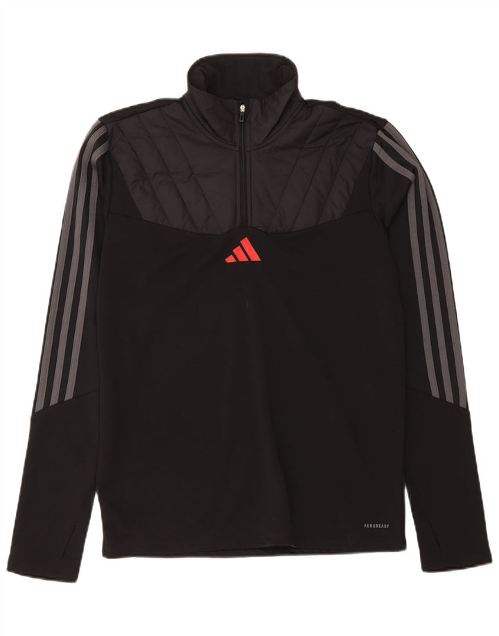 Adidas Ανδρική φόρμα πουλόβερ Aeroready Top Medium Black Colourblock