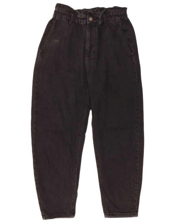 Zara Γυναικείο Ψηλόμεσο Τζιν EU 38 Small W28 L25 Μαύρο βαμβακερό