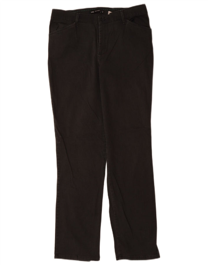 Γυναικείο casual παντελόνι LEE US 8 Medium W32 L30 Γκρι βαμβακερό