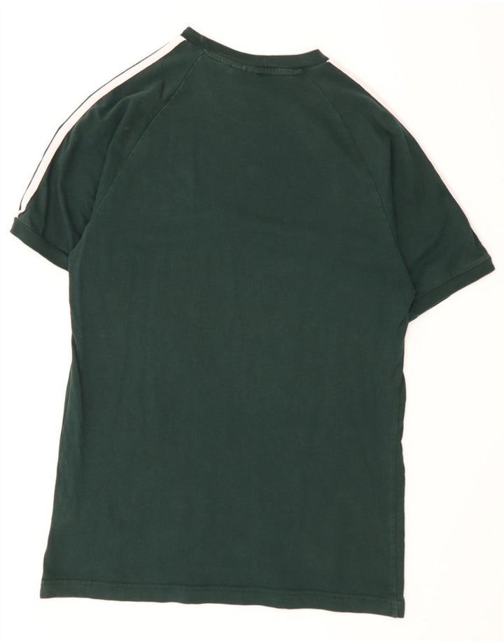 Ανδρικό T-Shirt Adidas Top Μεσαίο πράσινο βαμβακερό