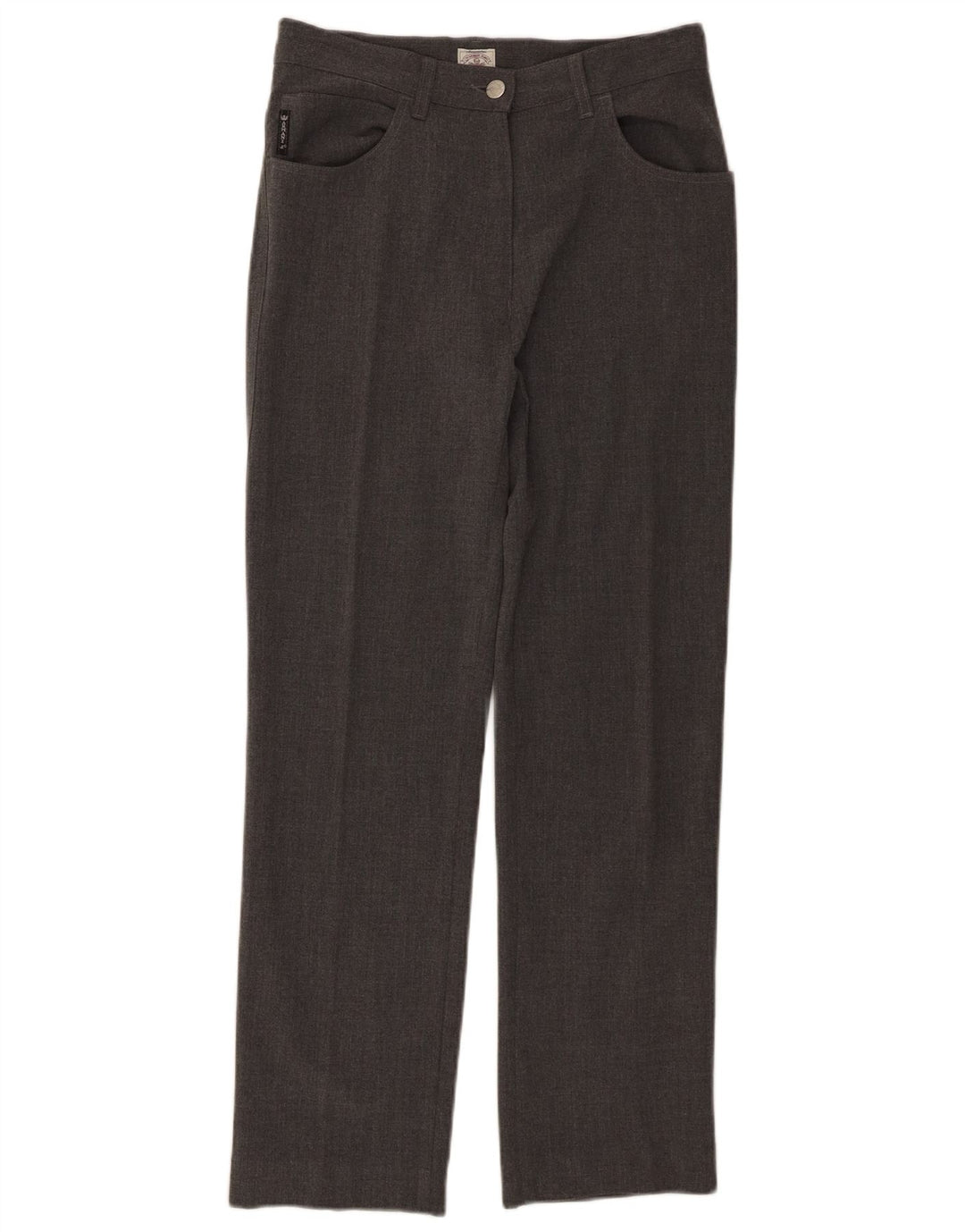 Armani Γυναικείο ίσιο casual παντελόνι W30 L28 Γκρι Πολυεστέρας