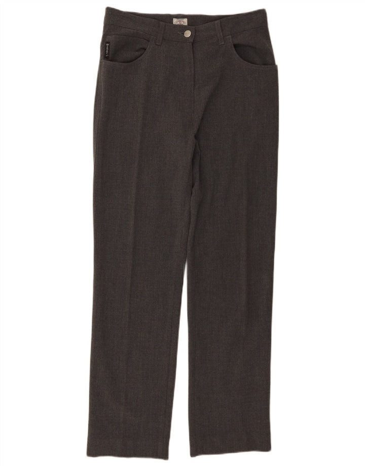 Armani Γυναικείο ίσιο casual παντελόνι W30 L28 Γκρι Πολυεστέρας