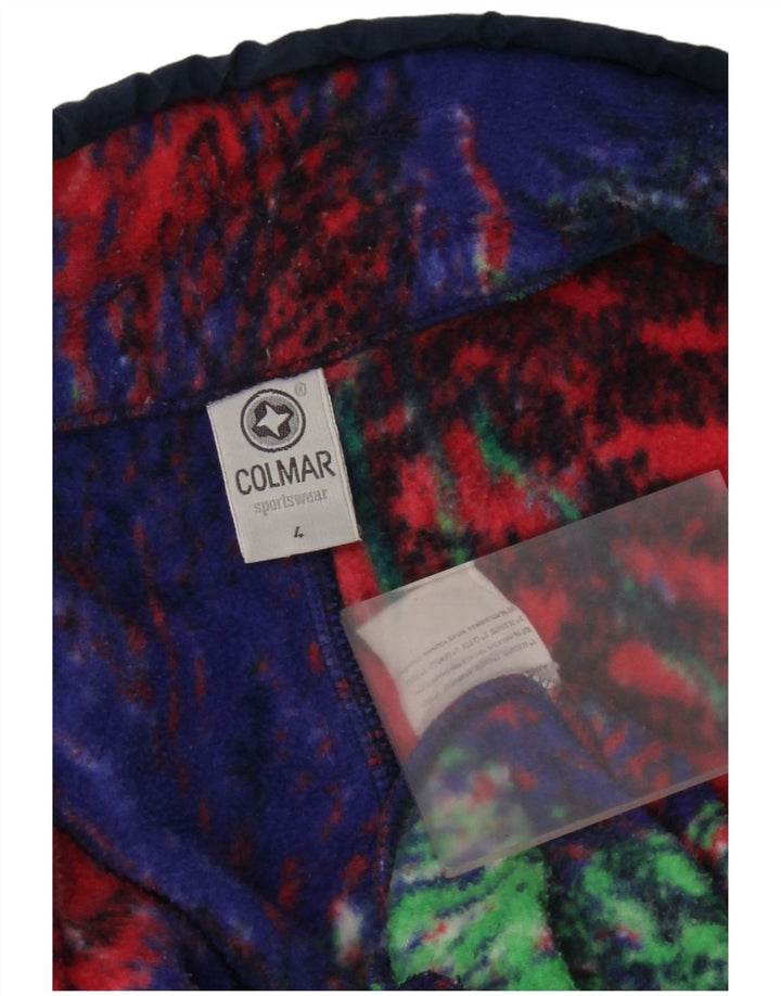 Colmar Ανδρικό κουμπιά Fleece Jumper XL Πολύχρωμο Floral Πολυεστέρας
