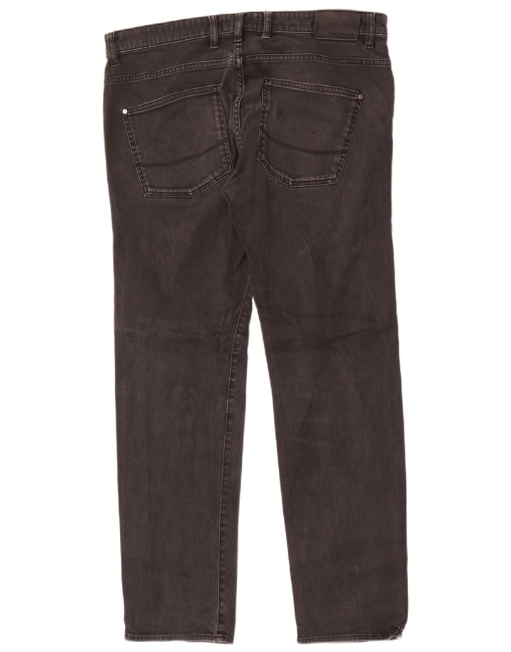 Ανδρικό τζιν ίσιο Ted Baker W36 L30 Μαύρο