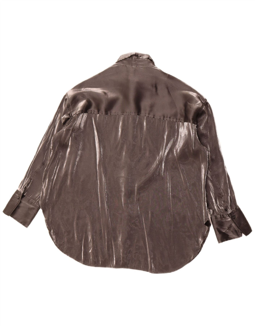 Vintage γυναικείο πουκάμισο μπλούζα UK 18 XL Γκρι