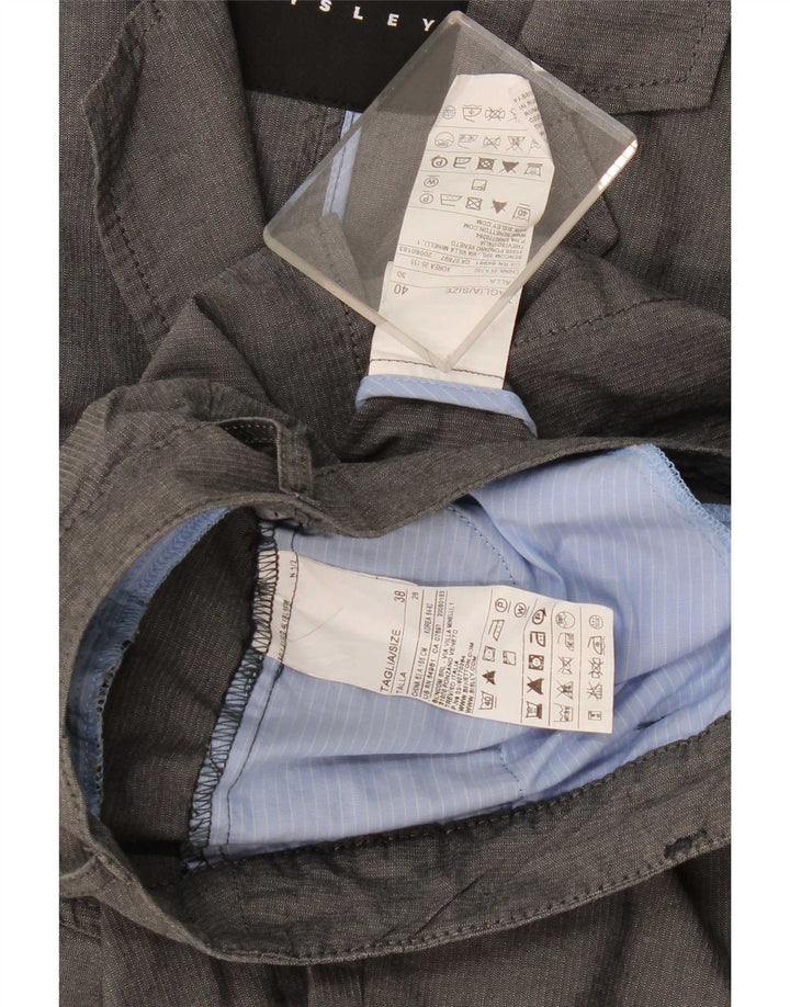 Γυναικεία φόρμα 2 τεμαχίων Sisley IT 40 Small W28 L23 Γκρι βαμβακερή