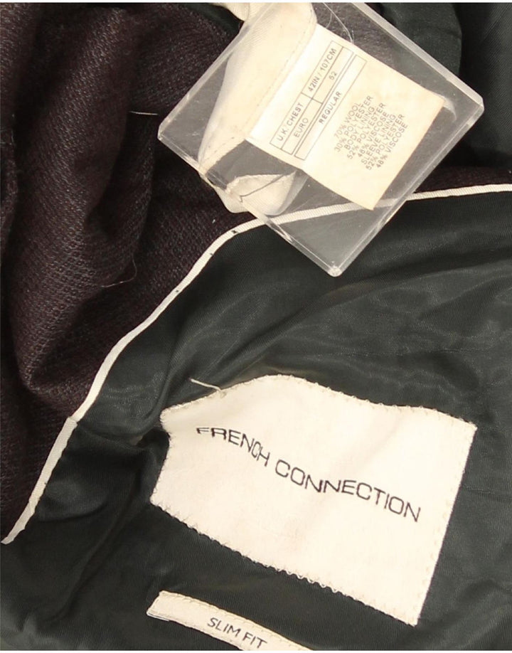 Γαλλικό Connection Ανδρικό μπουφάν Blazer UK 42 XL Classic με γκρι μάλλινο