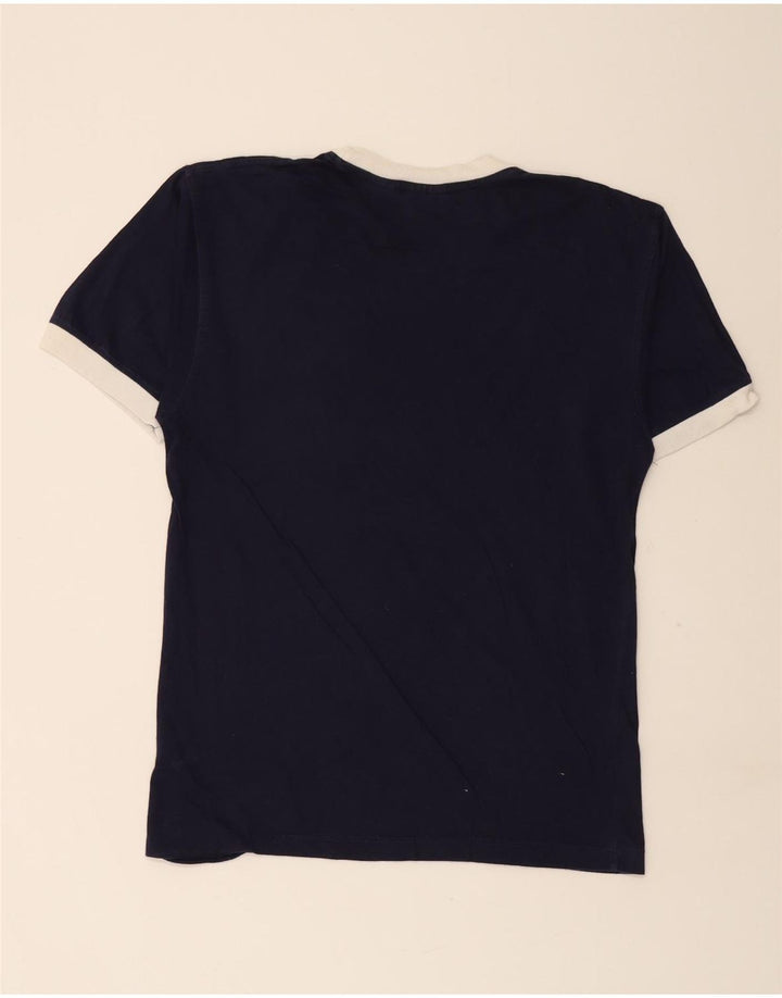 Ανδρικό γραφικό T-Shirt FILA Top Medium Navy Blue από βαμβάκι