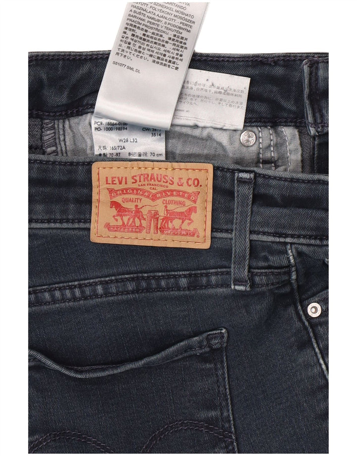 LEVI'S Γυναικείο 712 Slim Jeans W28 L27 Μπλε Βαμβακερό