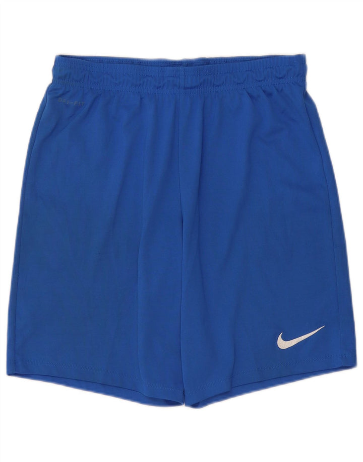 Ανδρικό αθλητικό σορτς Nike Dri Fit από μεσαίο μπλε πολυεστέρα